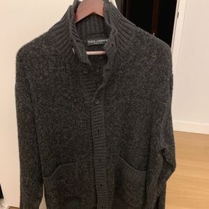 Dolce Gabbana Woven Cardigan